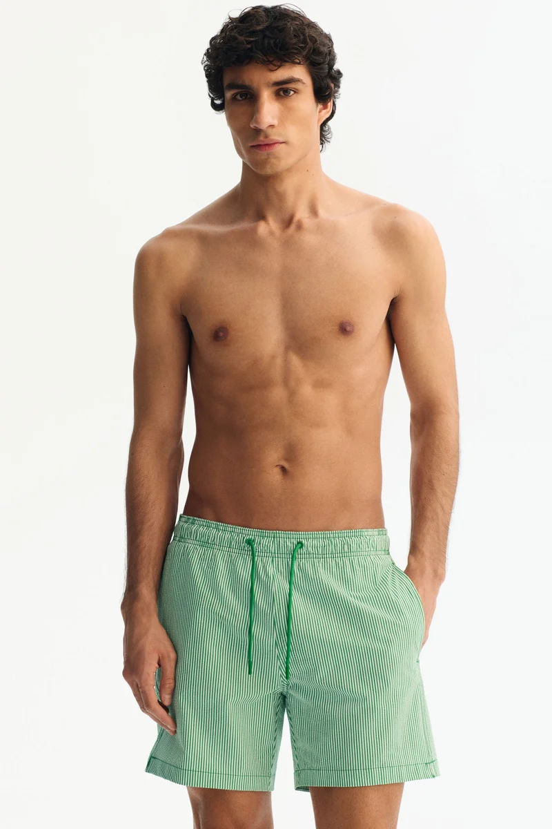 H&M Seersucker swim shorts